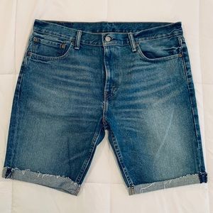 Levi’s 511 Men’s Slim Denim Cutoff Shorts - 36W